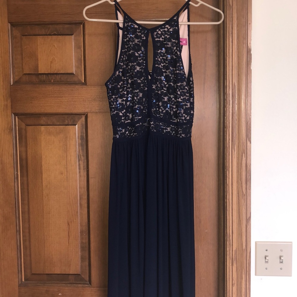 Long Keyhole Dress